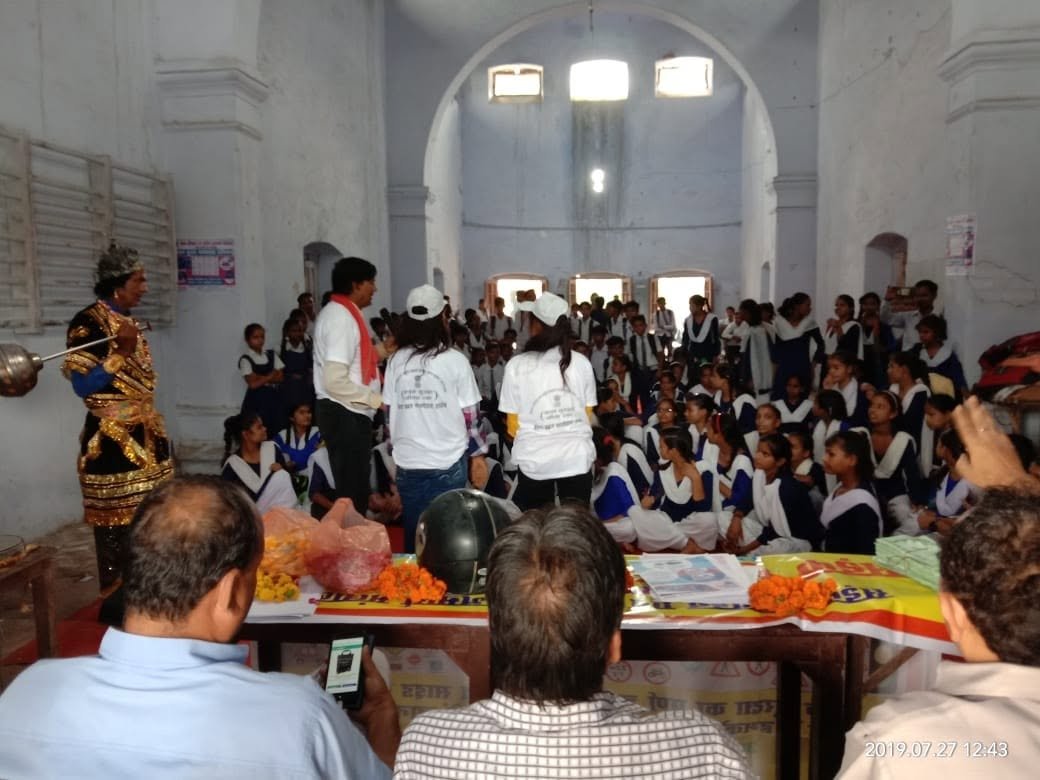 A community awareness event in progress — Isar Ibrat Foundation, Hardoi